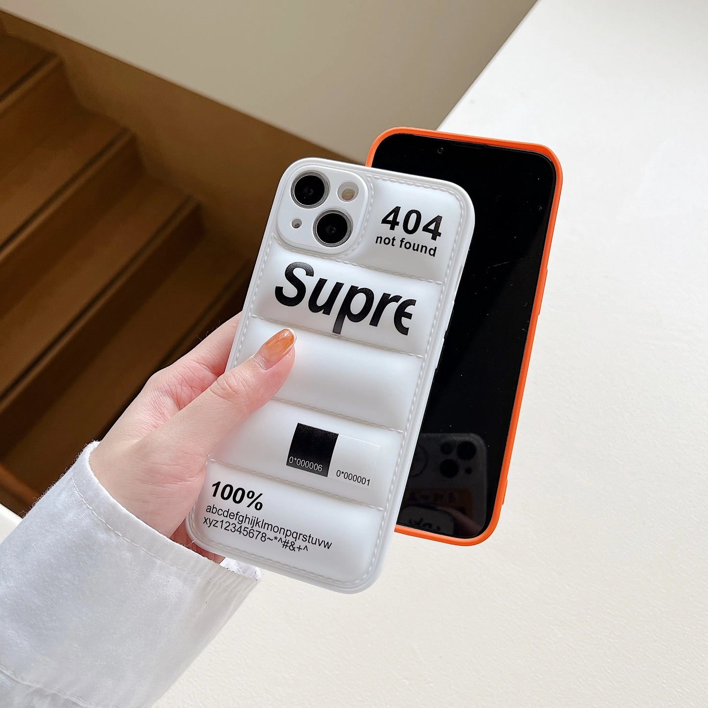 Supreme themed iPhone case